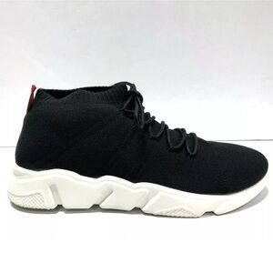 Steve Madden Men’s Hale 6, Black Lace-Up Sneakers, Size 12 M.